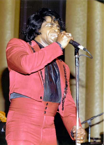James Brown "The Godfather of Soul", from the Fairmont Hotel's Venetian Room, mid 1980's... I saw James Brown many times... his shows were always fantastic, and this night was no exception. 
