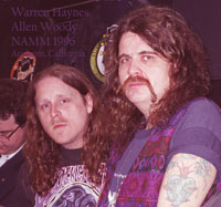 Warren Haynes and Allen Woody