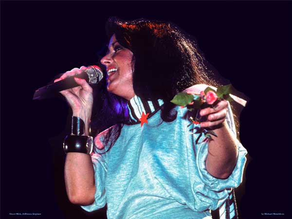 Grace Slick - Legendary Rock n Roll & Jefferson Airplain vocalist.