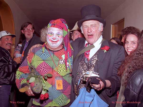 Marty Balin Wavy Gravy, Ken Kesey and Ken Babbs.  Halloween San Francisco I think Lee Michaels is the "orange haired guy"