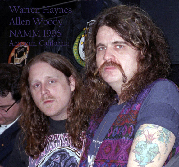 Warren Haynes and Allen Woody