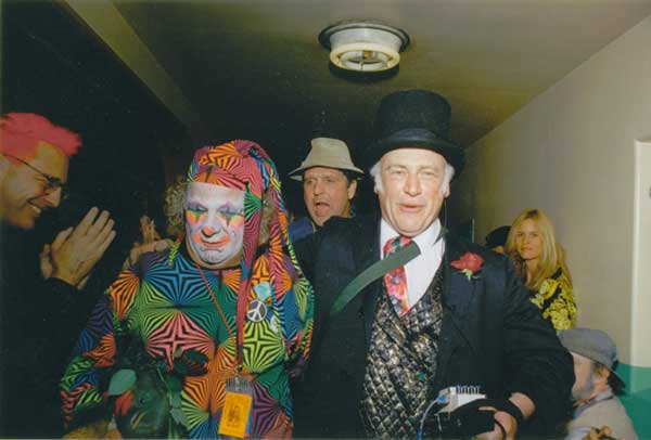 Marty Balin Wavy Gravy, Ken Kesey and Ken Babbs.  Halloween San Francisco I think Lee Michaels is the "orange haired guy"